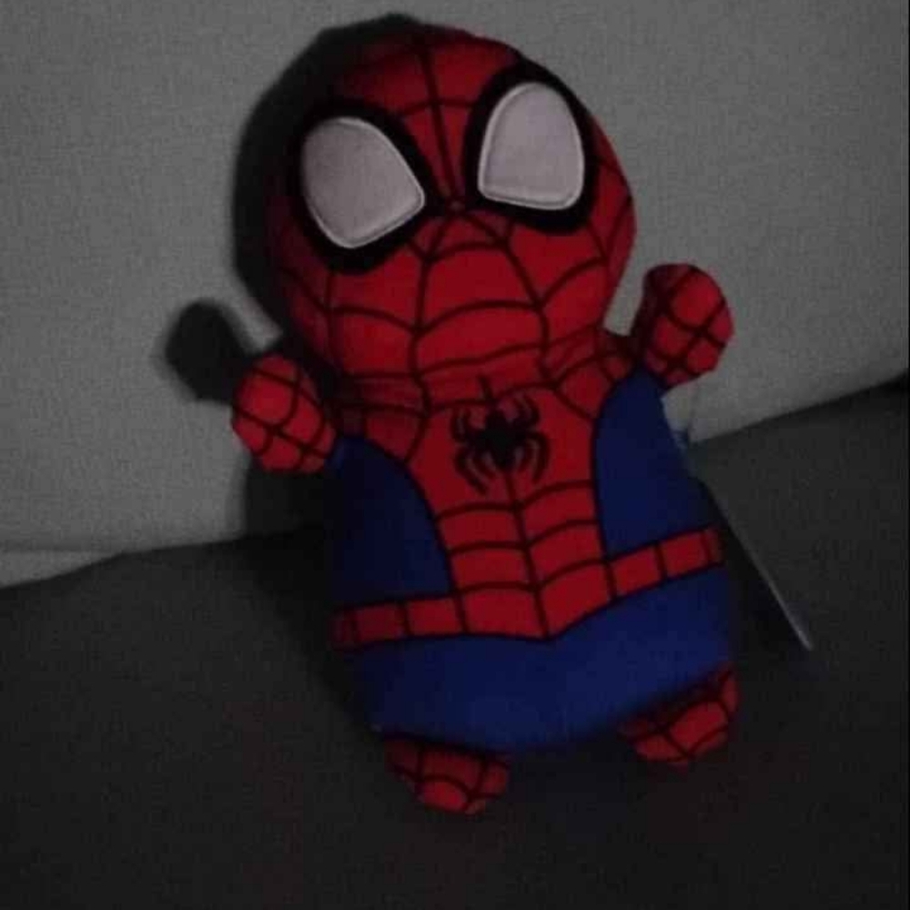 Marvel Spider Hero Plush Stuffed Animal- Red and Blue. NWT.